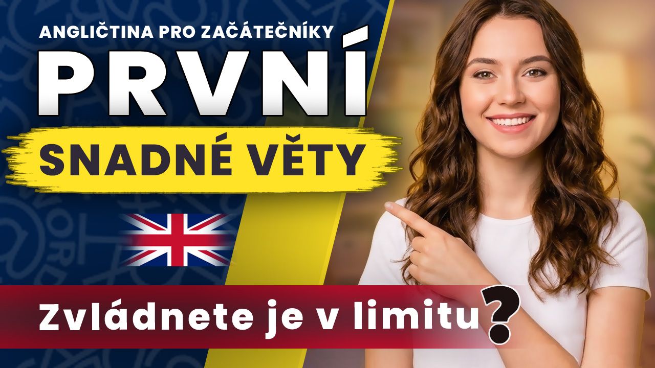 snadné věty v angličtině